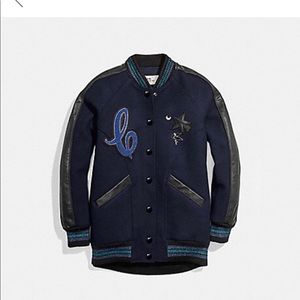 Coach XS size varsity jacket. Bomber
